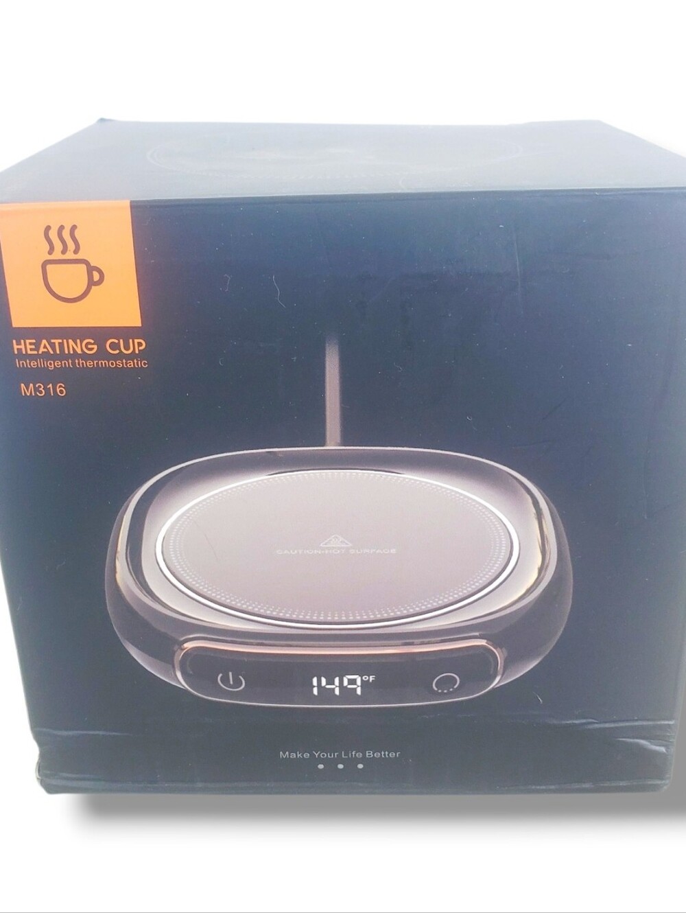 NEW M316 Smart Mug Warmer Electric Cup Heating Plate & Mug (021125)